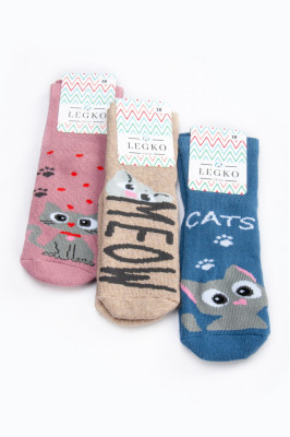 Шкарпетки дитячі махрові (зима) 